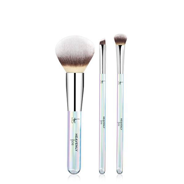 Heavenly Luxe Beautiful Basics 3 Piece Makeup Brush Set and Case IT